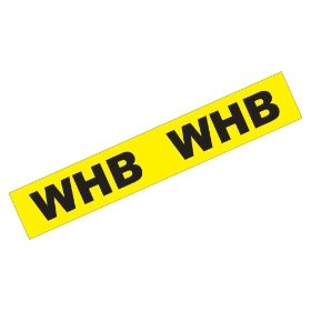 First Fix WHB Tape 48mm x 33m Yellow