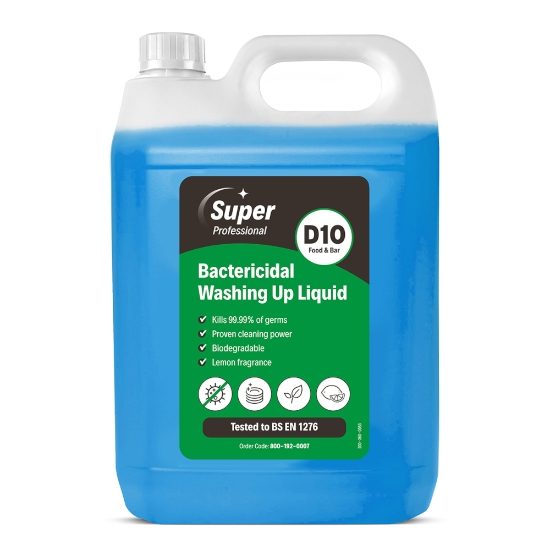 Bactericidal Washing Up Liquid - 5 Litre