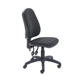 High Back Operator Chair - Charcoal