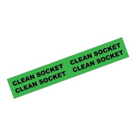 MTP09 - First Fix Marking Tape "Clean Socket" - 48mm x 33m