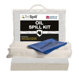 Tri Spill™ Eco Friendly Oil Spill Kit - 40 Litre