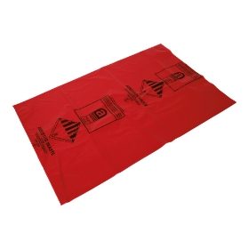 36" X 48" Asbestos Bag - Red - from Tiger Supplies Ltd - 330-04-13