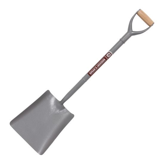 All Steel No2 Square Mouth Shovel - from Tiger Supplies Ltd - 830-13-19