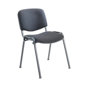 Ultra Multi-Purpose Stacking Chair - Black