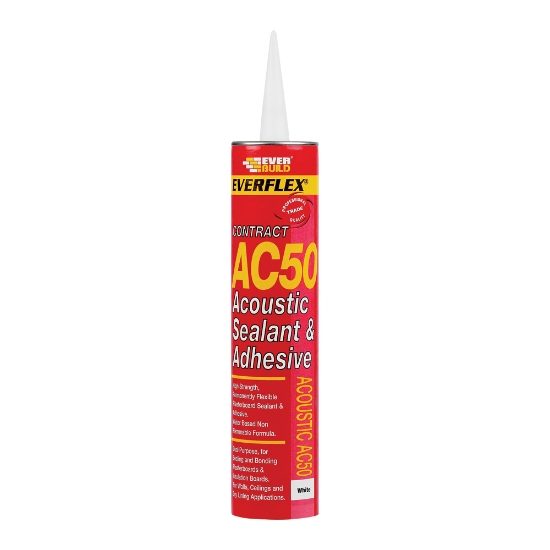 AC50 Acoustic Sealant - White - from Tiger Supplies Ltd - 780-08-23