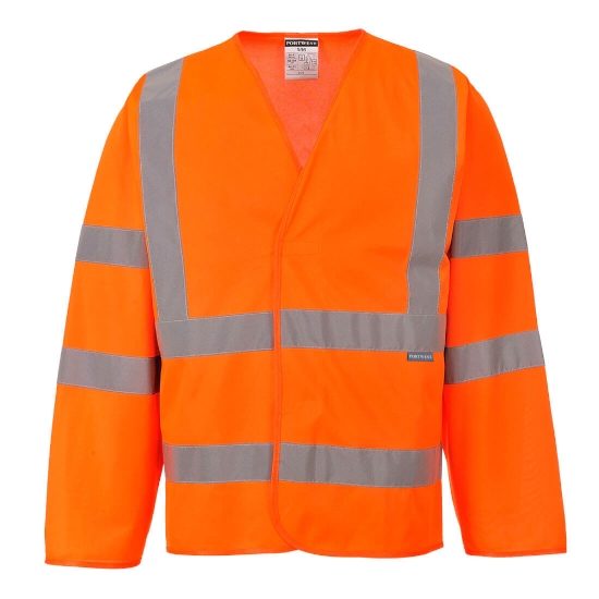 C473 - Hi Vis Bib and Brace Long Sleeved Jacket