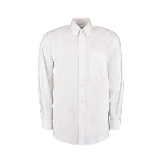 KK105 Long Sleeve Shirt - White
