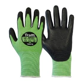 Traffi TG5210 Metric Cut C Green Glove