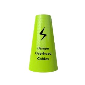 Replacement Danger Overhead Cable Sleeve - 1m