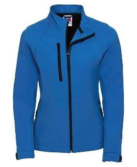 Russell J140F Ladies Softshell Jacket - Azure Blue 