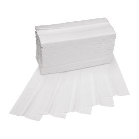C-Fold Pure Pulp Hand Towels - 2 Ply White - Pack of 2,400