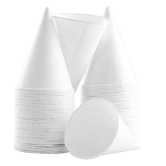 Paper Cone Cups 4oz - 5,000 Pack