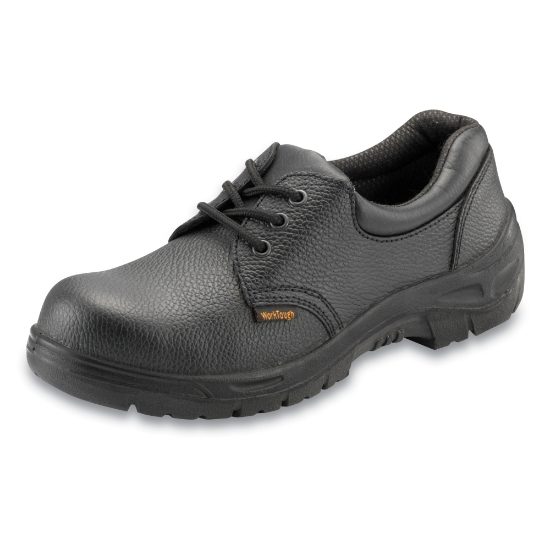 201SM Worktough Black Safety Shoes