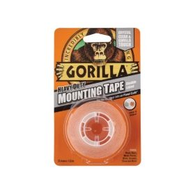 Gorilla Heavy Duty Mounting Tape - 25.4mm x 1.52m