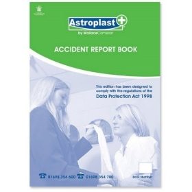 A4 Accident Book