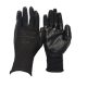 Nitrile Palm Coated Black/Black Glove