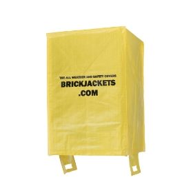 Brick Jacket Brick Protection Covers - 500mm x 500mm x 760mm  - Yellow
