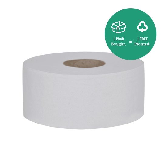 Serious Jumbo Toilet Roll - 2-Ply - Pack of 6