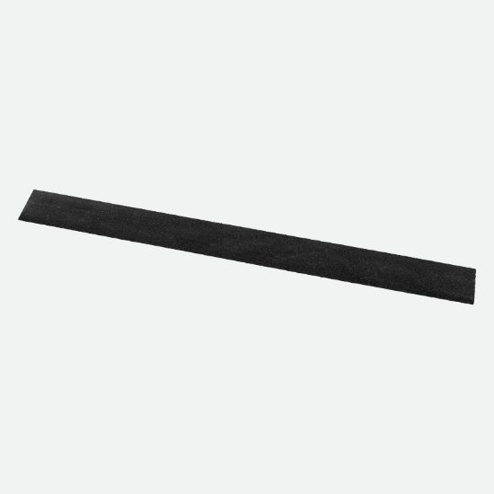 Anti-Slip GRP Decking Strips - 50mm x 1m - Black
