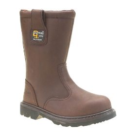 M376B Goodyear Welted Brown Rigger Boots