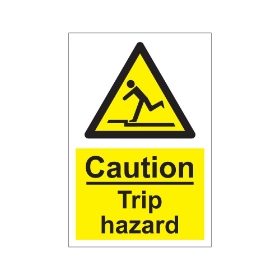 Caution trip hazard 200mm x 300mm 
