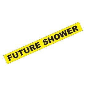 First Fix Future Shower Tape 48mm x 33m Yellow