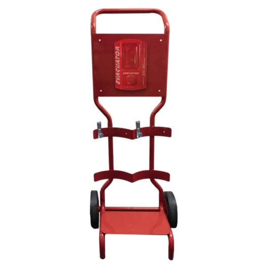 TF6 Double Fire Trolley c/w Evacuator Alarm