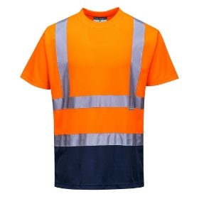 S378 - Hi Vis Contrast T-Shirt