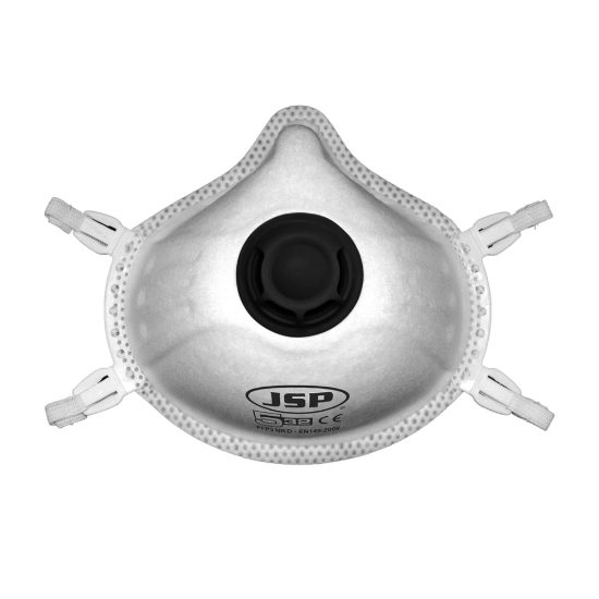 JSP 532 Disposable FFP3 Valved Masks - Box of 5