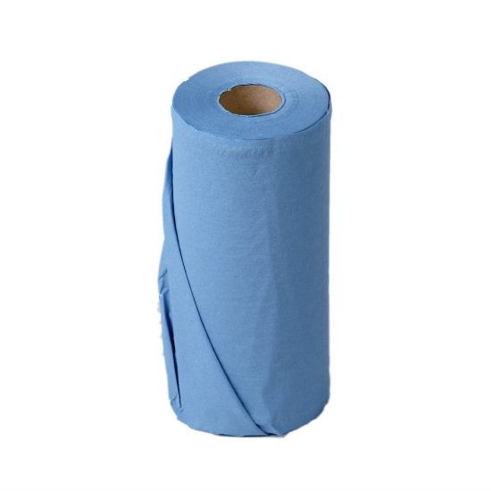 Multi Wipe 250mm Rolls - Blue - Pack of 18