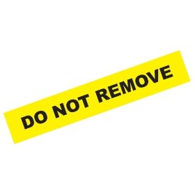 MTP15 - Marking Tape "Do Not Remove" - 48mm x 33m