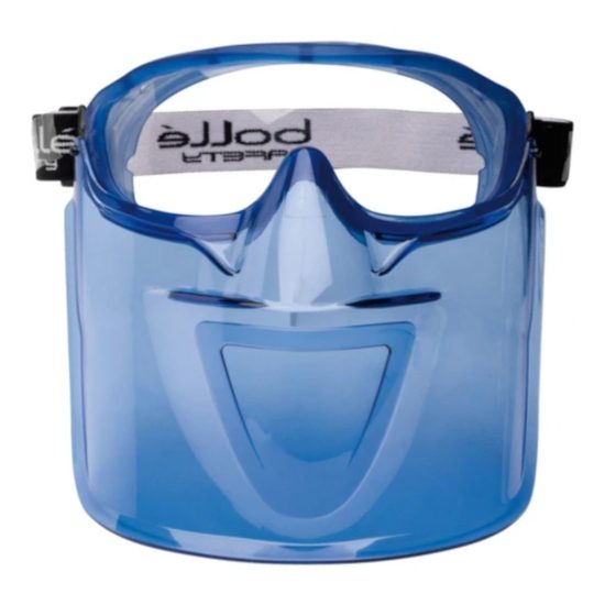 Bolle Blue PC Visor to suit Atom Safety Goggle