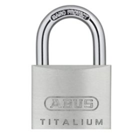 Abus 40mm Titalium Padlock Keyed-Alike c/w 2 Keys - ABUKA54587