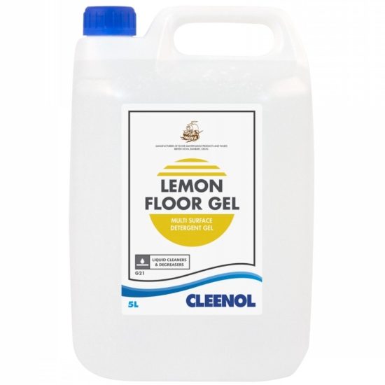 Nova Long-Life Lemon Floor Gel - 5 Litre