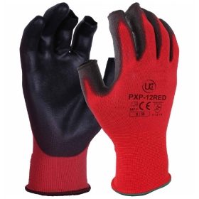 Red Cut Level 1 - PU 3 Digit Glove