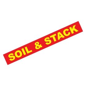 First Fix Stack/Soil Tape 48mm x 33m Red