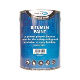 Bond-It Black Bitumen Paint - 5 Litre