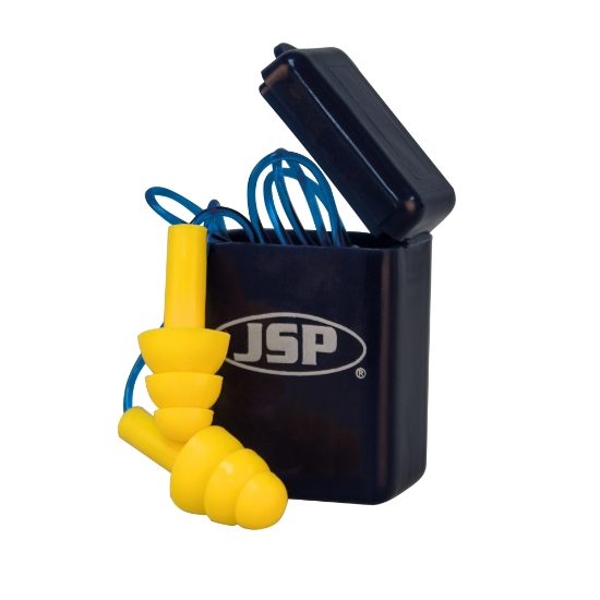 JSP Maxifit Pro Ear Plugs with Cord - Pair