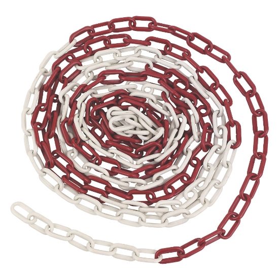 JSP Rail Industry Red & White Chain