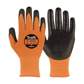 Traffi TG3010 Classic Cut Level B Amber Glove