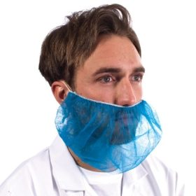 Beard Nets - Blue – Pack of 100