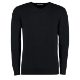 KK352 Mens V Neck Sweatshirt - Black
