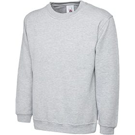 UC203 Classic Sweatshirt - Heather Grey 
