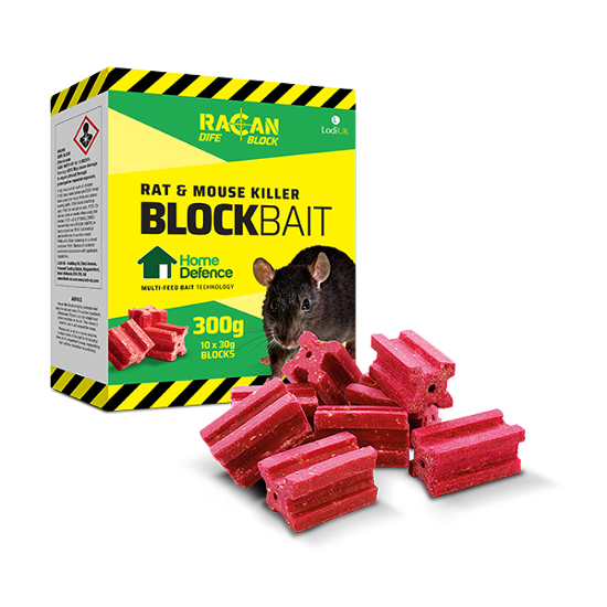 Racan Dife Rat & Mouse Killer Blocks - 10 x 30g