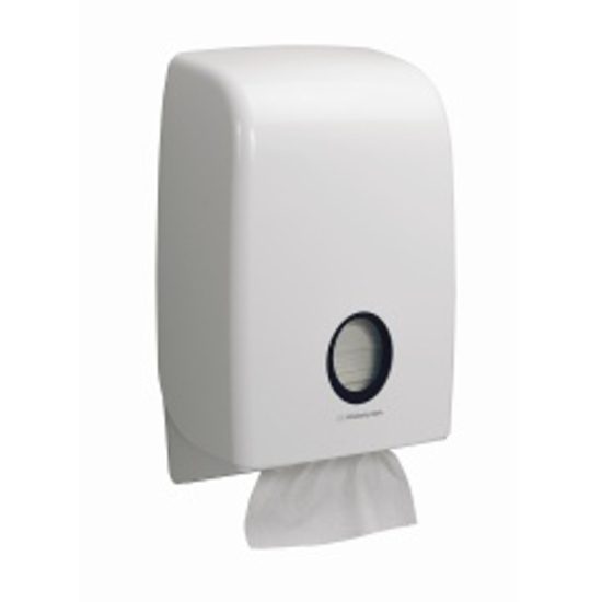 6945 White Controlled Towel Dispenser