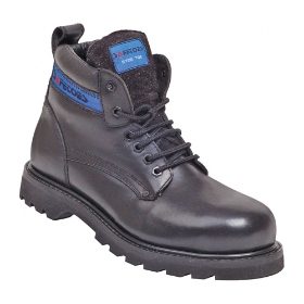 M124A Goodyear Welted Black Safety Boots