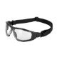 JSP Stealth Hybrid Safety Spectacle / Goggle - Clear Lens