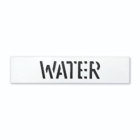 First Fix Stencil - Water - 150mm x 650mm x 3mm