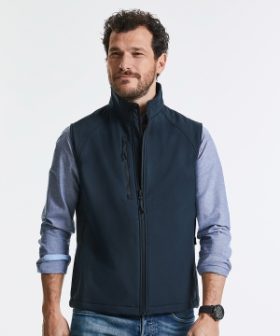 Russell J141M Softshell Gilet - French Navy 