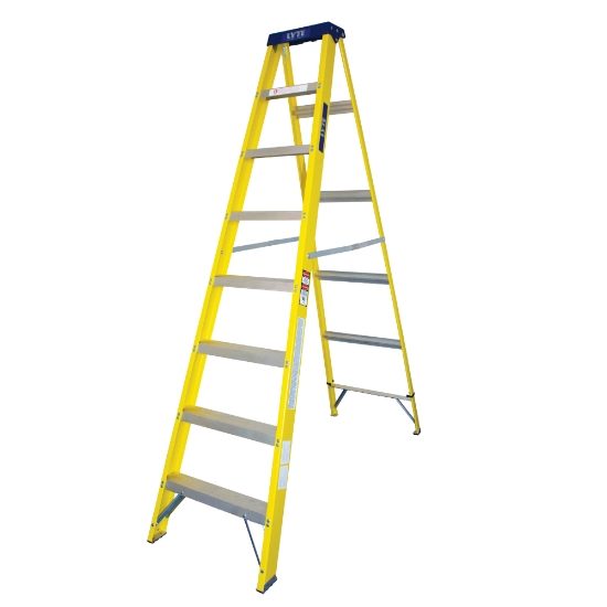 Lyte Professional Glassfibre Swingback Step Ladder